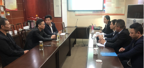 陪同政府园区赴老牌光学元件智能生产投资选址项目方对接考察，助力完善光学产业链